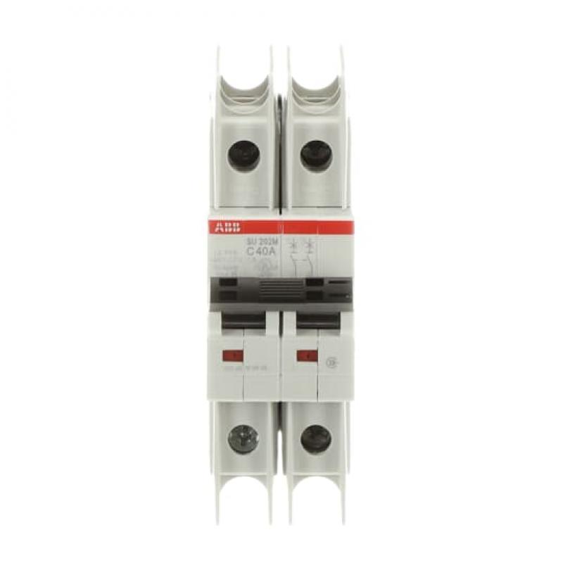 ABB SU202M-C40 Sicherungsautomat C-Char., 10kA, 40A, 2P UL489