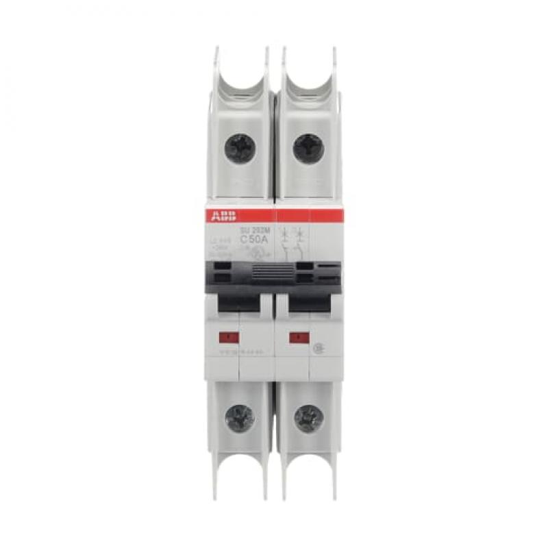 ABB SU202M-C50 Sicherungsautomat C-Char., 10kA, 50A, 2P UL489