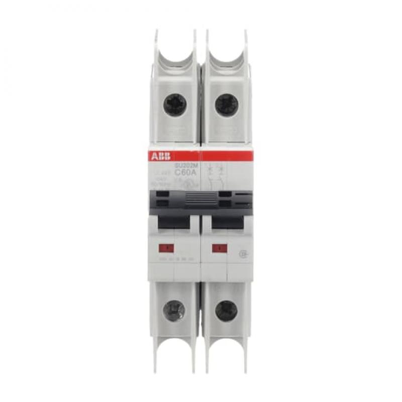 ABB SU202M-C60 Sicherungsautomat C-Char., 10kA, 60A, 2P UL489