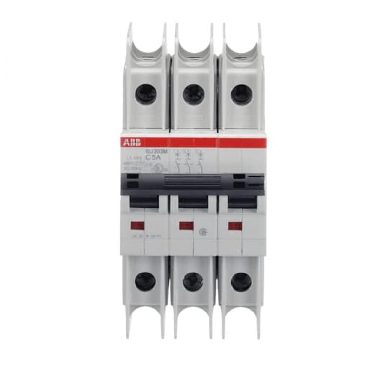 ABB SU203M-C5 Sicherungsautomat C-Char., 10kA, 5A, 3P UL489