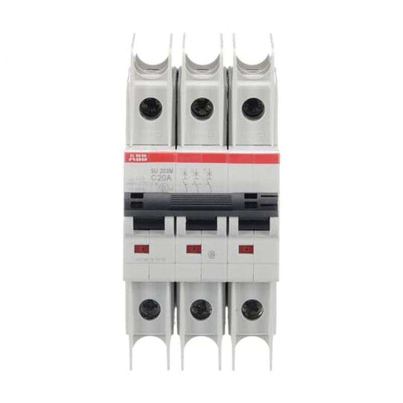 ABB SU203M-C20 Sicherungsautomat C-Char., 10kA, 20A, 3P UL489