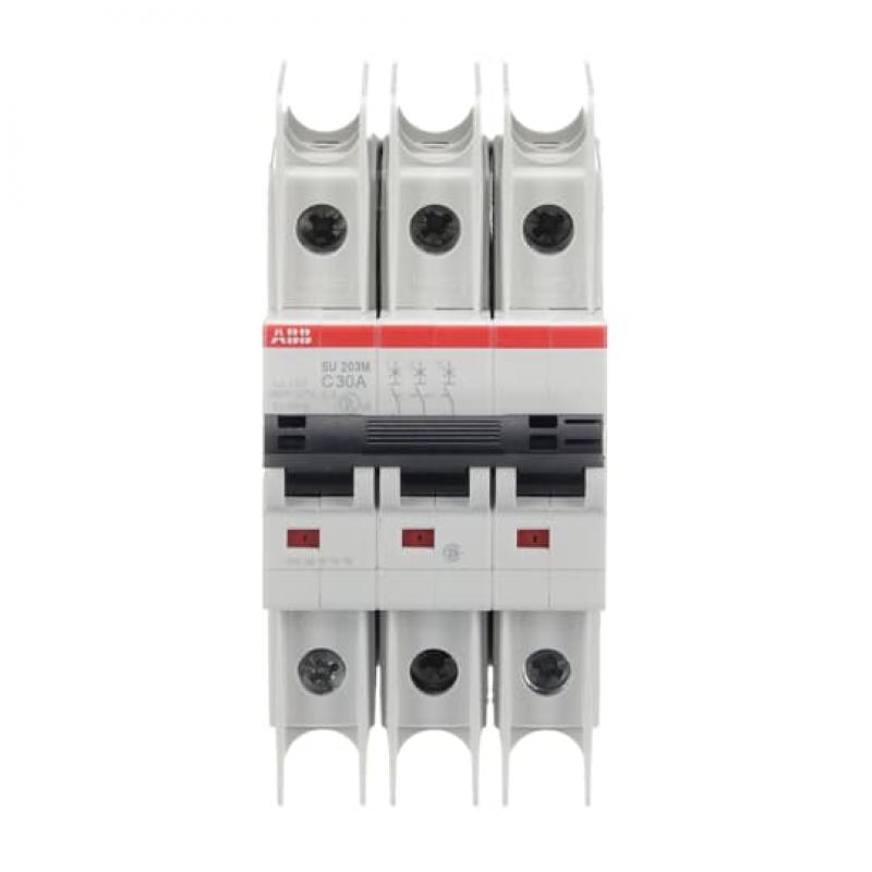 ABB SU203M-C30 Sicherungsautomat C-Char., 10kA, 30A, 3P UL489