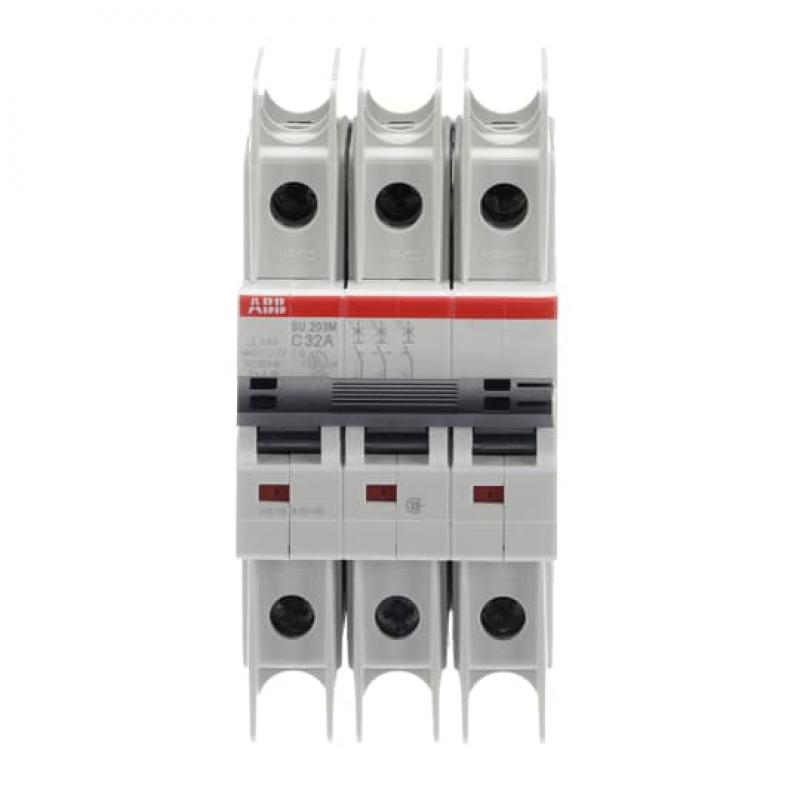 ABB SU203M-C32 Sicherungsautomat C-Char., 10kA, 32A, 3P UL489