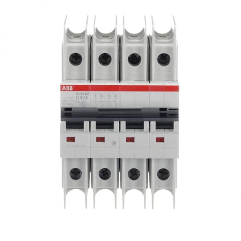 ABB SU204M-C40 Sicherungsautomat C-Char., 10kA, 40A, 4P UL489