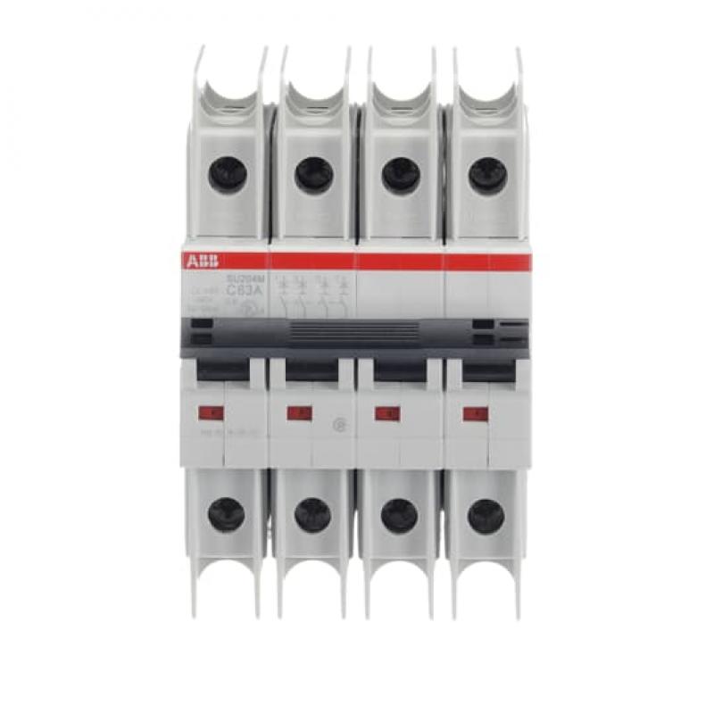 ABB SU204M-C63 Sicherungsautomat C-Char., 10kA, 63A, 4P UL489