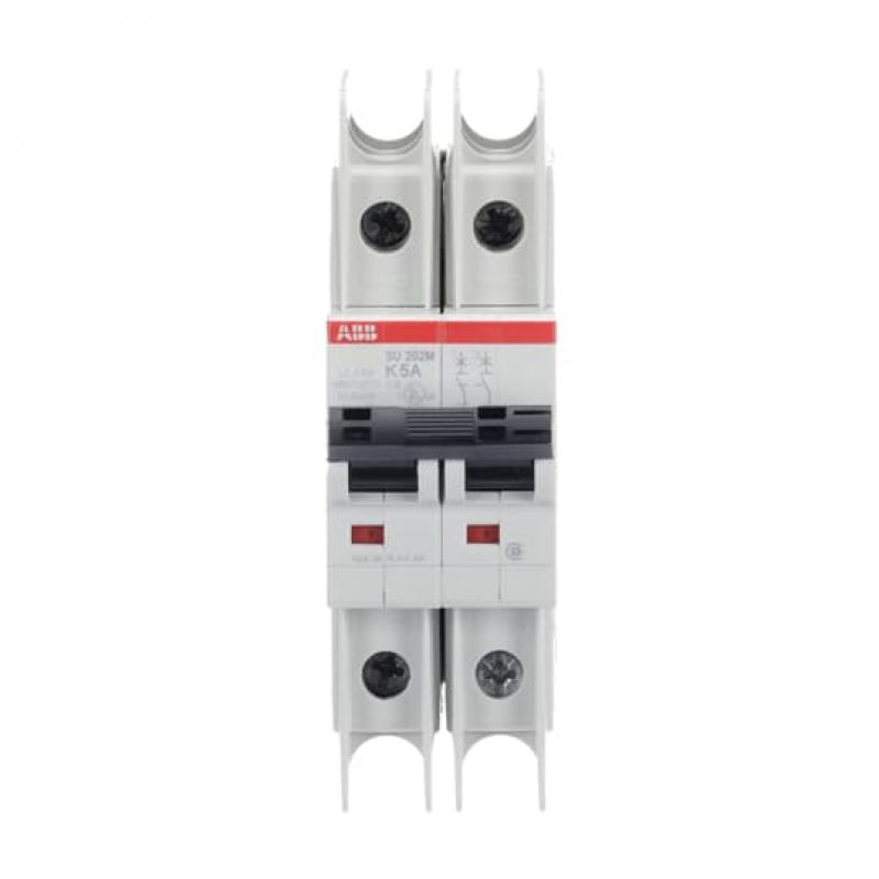 ABB SU202M-K5 Sicherungsautomat K-Char., 10kA, 5A, 2P UL489