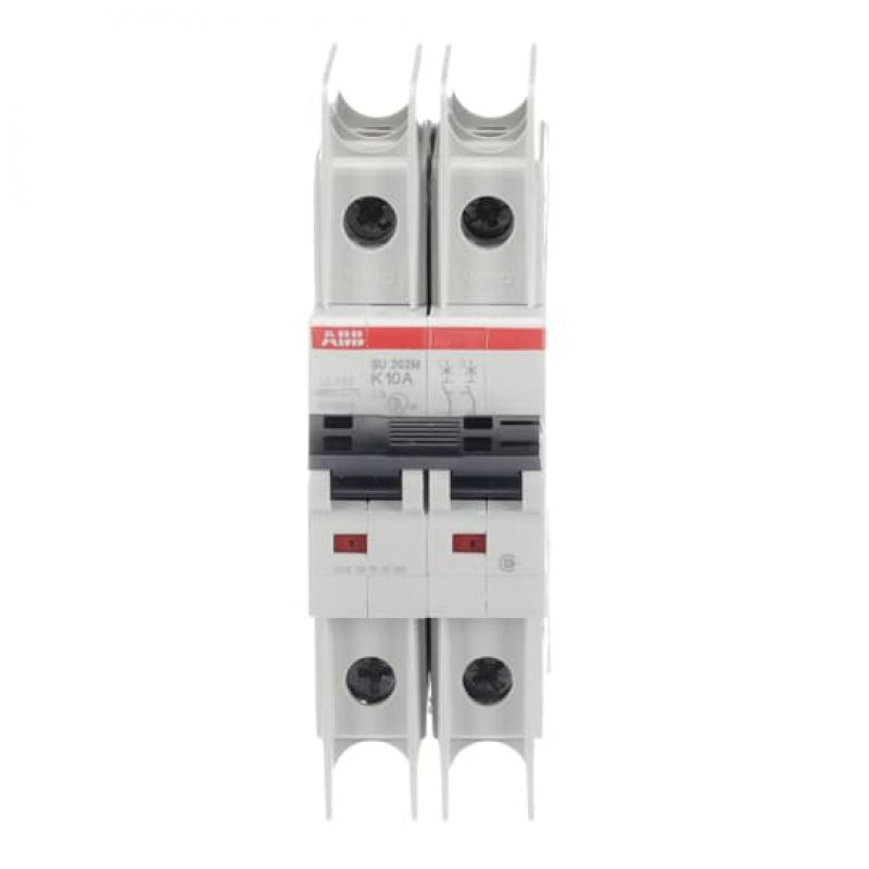 ABB SU202M-K10 Sicherungsautomat K-Char., 10kA, 10A, 2P UL489