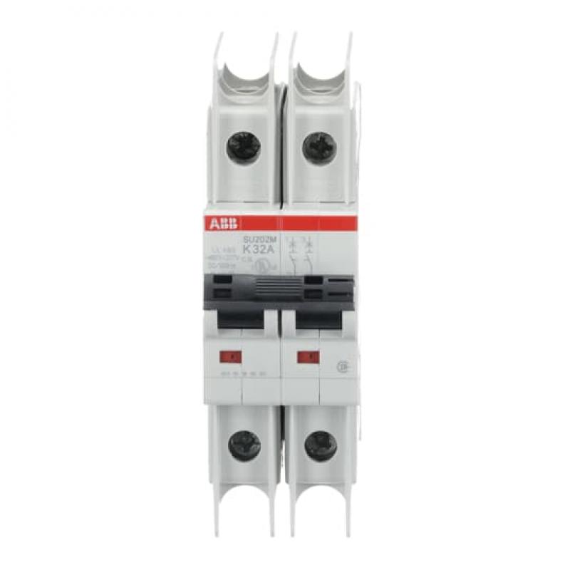 ABB SU202M-K32 Sicherungsautomat K-Char., 10kA, 32A, 2P UL489