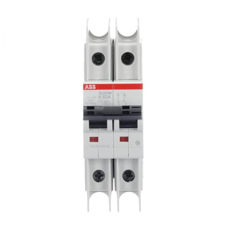 ABB SU202M-K60 Sicherungsautomat K-Char., 10kA, 60A, 2P UL489