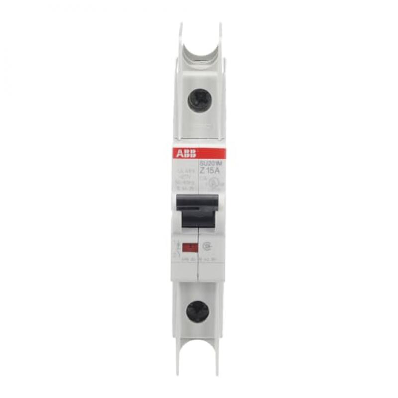 ABB SU201M-Z15 Sicherungsautomat Z-Char., 10kA, 15A, 1P UL489