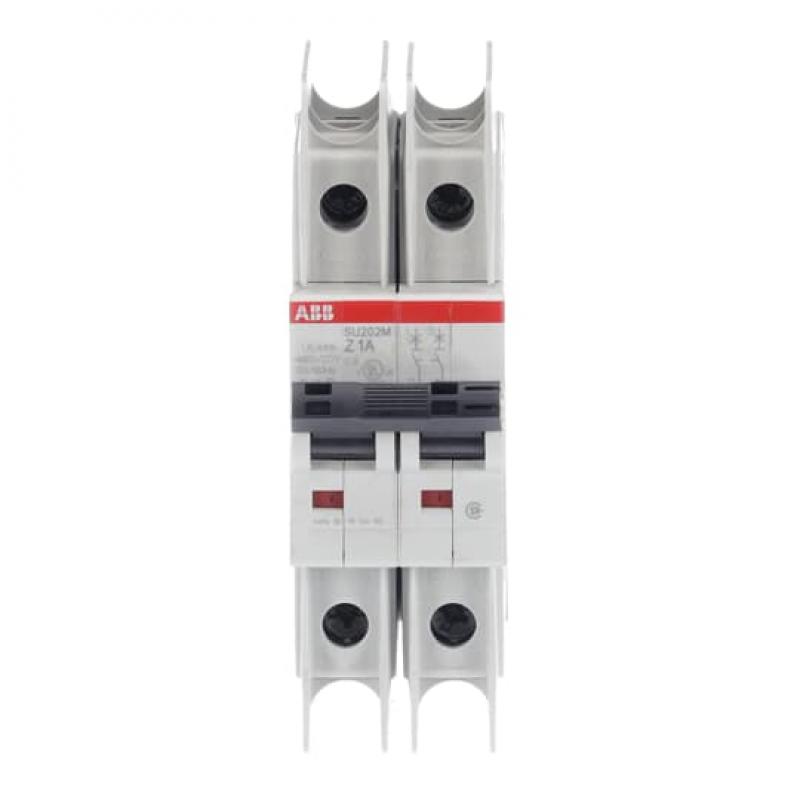 ABB SU202M-Z1 Sicherungsautomat Z-Char., 10kA, 1A, 2P UL489