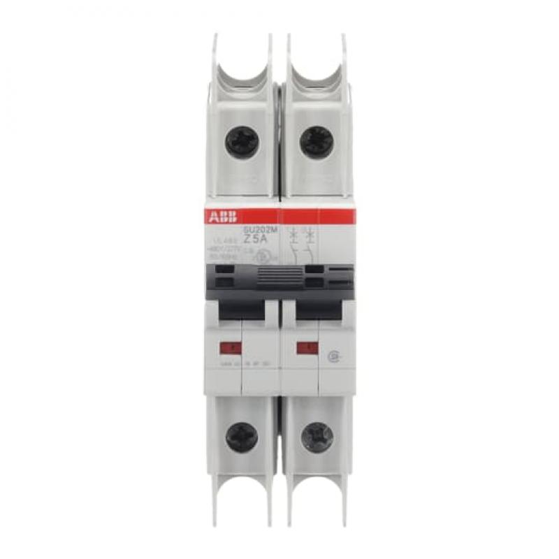 ABB SU202M-Z5 Sicherungsautomat Z-Char., 10kA, 5A, 2P UL489