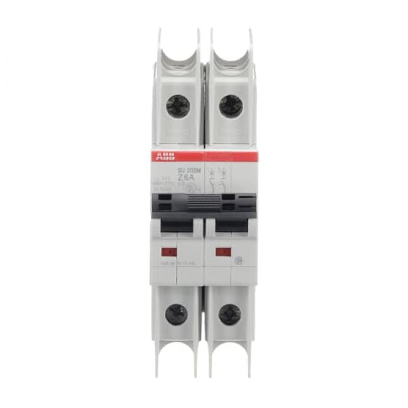ABB SU202M-Z6 Sicherungsautomat Z-Char., 10kA, 6A, 2P UL489
