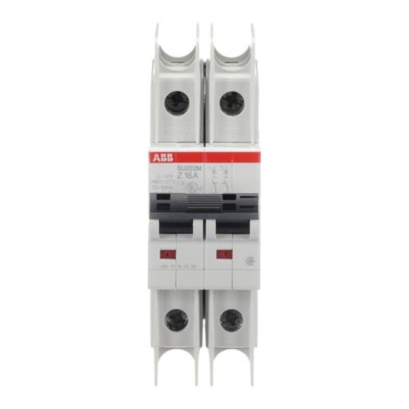 ABB SU202M-Z16 Sicherungsautomat Z-Char., 10kA, 16A, 2P UL489