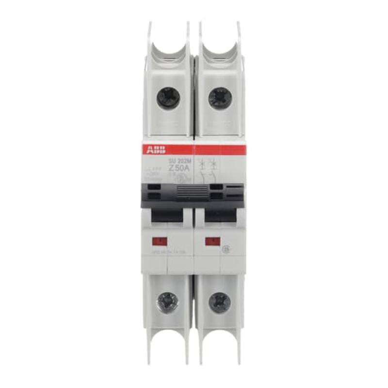 ABB SU202M-Z50 Sicherungsautomat Z-Char., 10kA, 50A, 2P UL489