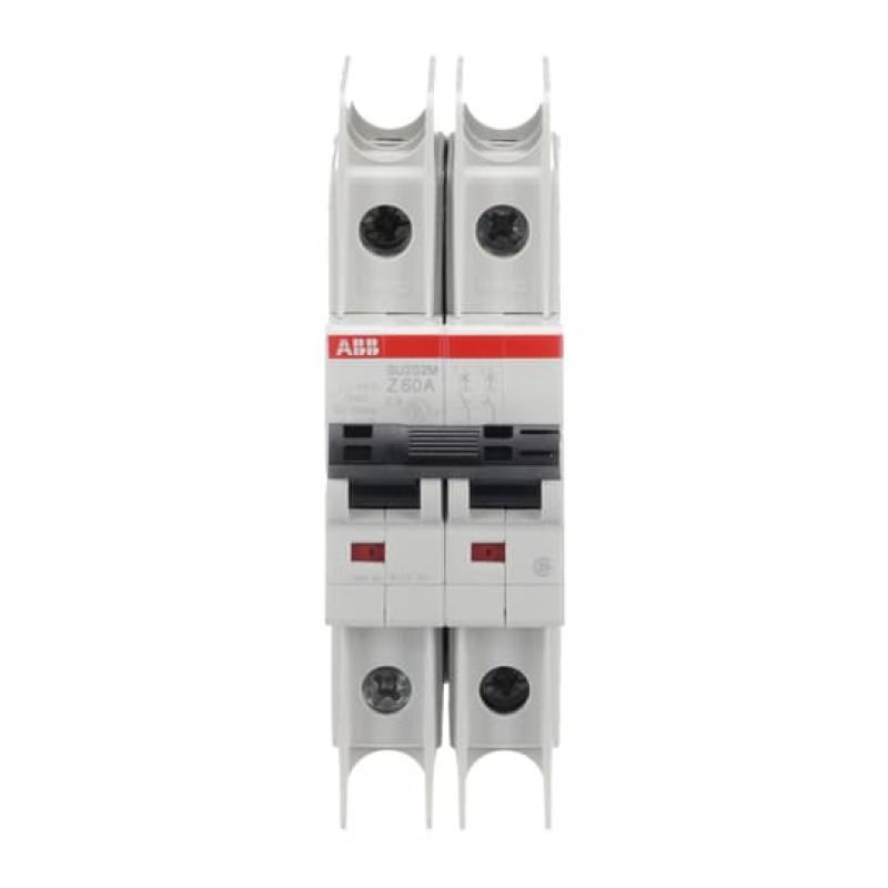 ABB SU202M-Z60 Sicherungsautomat Z-Char., 10kA, 60A, 2P UL489