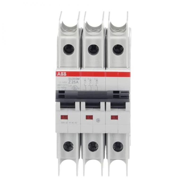 ABB SU203M-Z25 Sicherungsautomat Z-Char., 10kA, 25A, 3P UL489