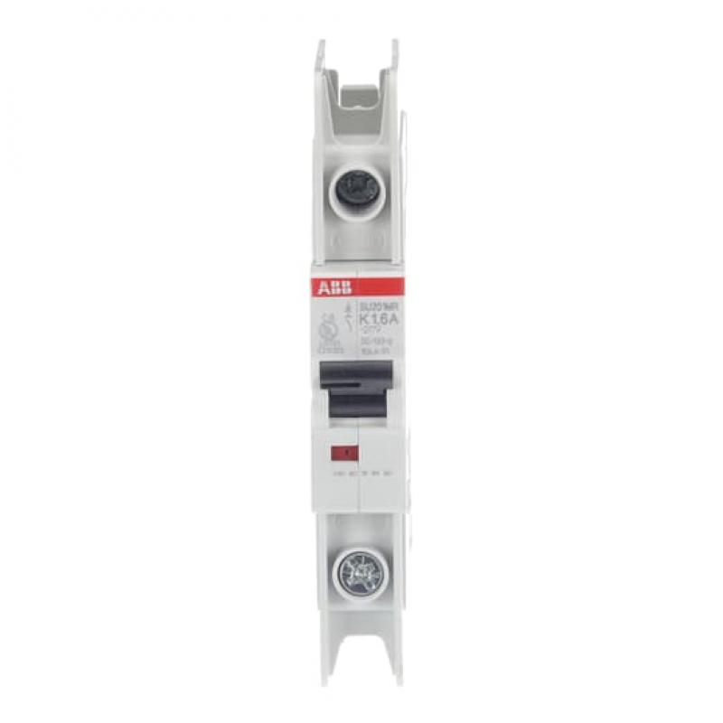 ABB SU201MR-K1.6 Sicherungsautomat K-Char., 10kA, 1,6A, 1P, RTT UL 489, Ringkabelanschluss