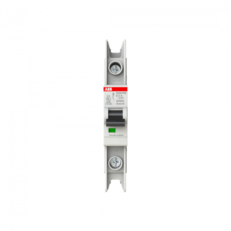 ABB SU201MR-K2 Sicherungsautomat K-Char., 10kA, 2A, 1P, RTT UL 489, Ringkabelanschluss