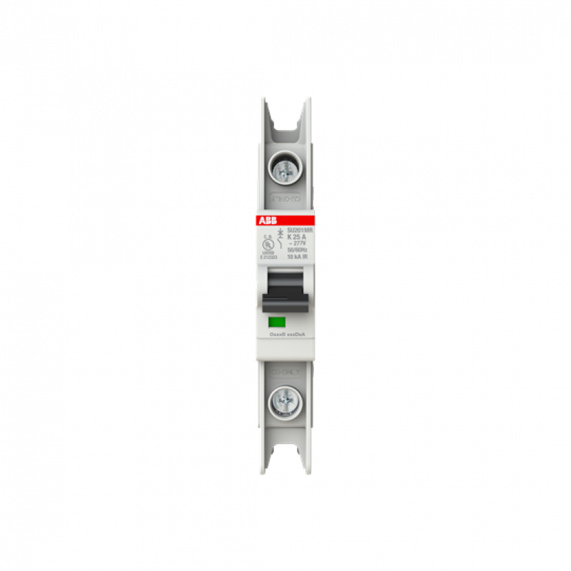 ABB SU201MR-K25 Sicherungsautomat K-Char., 10kA, 25A, 1P, RTT UL 489, Ringkabelanschluss
