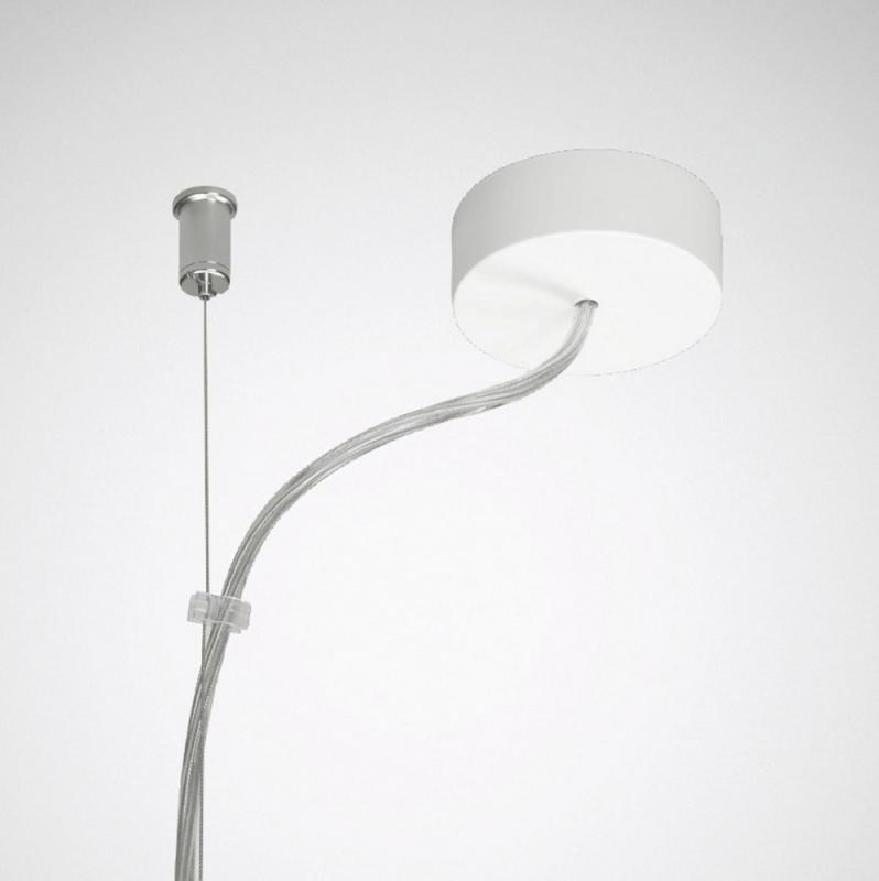 TRILUX 4601700 Deckenanschlussdose ZAA/01 Rund Weiß Ø82 mm