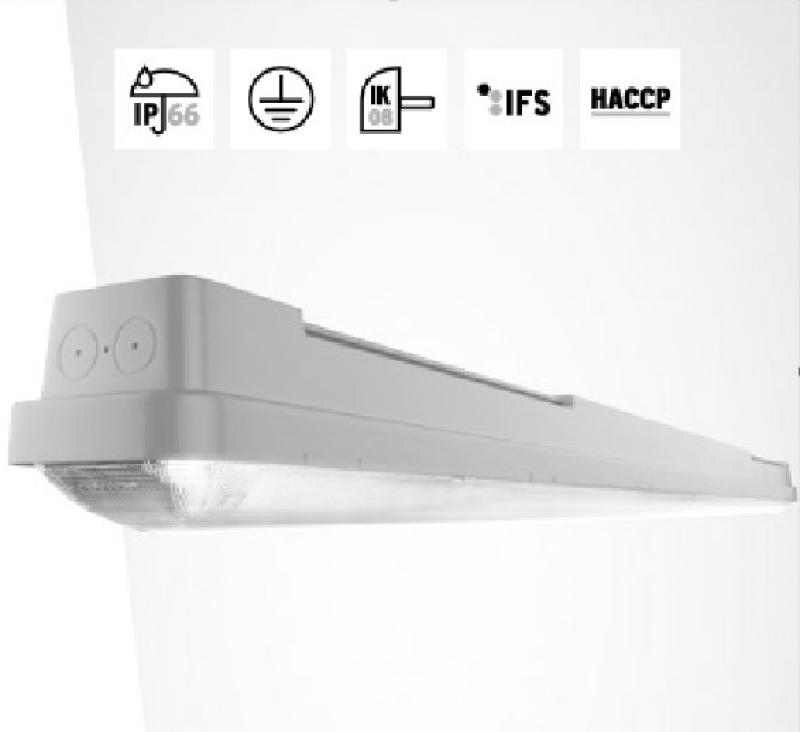 TRILUX 7126651 LED-Feuchtraum Wannenleuchte OleveonF 15 B 6000-840 ETDD