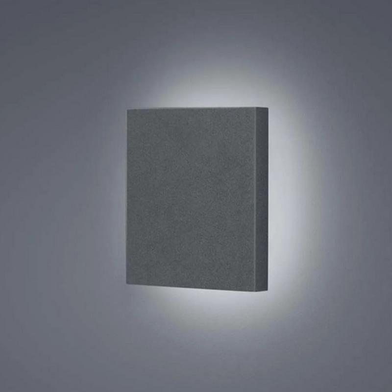 LED Außenwandleuchte Helestra AIR in graphit IP54