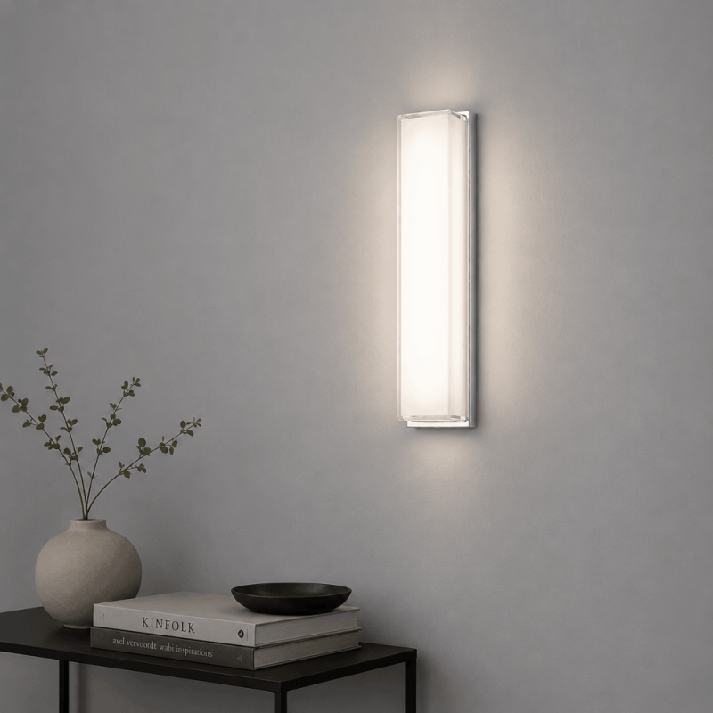 Helestra COSI 31 LED Wandleuchte 10W 2900 K Warmweiß 660 lm Dimmbar Chrom