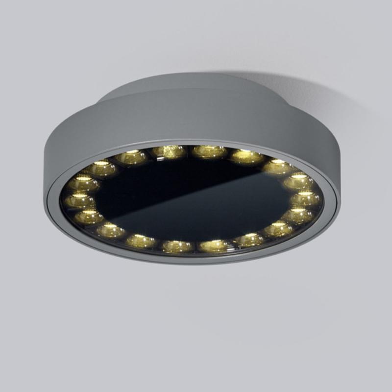 HELESTRA SAY LED Deckenleuchte Außen 13 W 1020 lm 3000 K Warmweiß IP65 Graphit