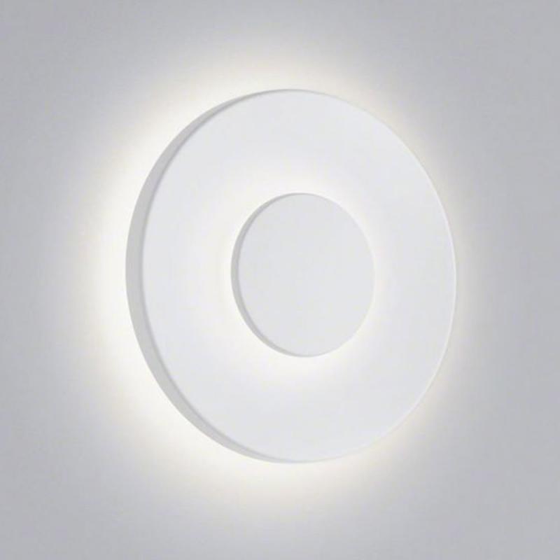 Helestra LEBUD Wandleuchte in mattem Weiß dimmbar