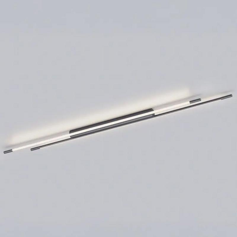 150cm Helestra LEDA LED Deckenleuchte in titangrau eloxiert