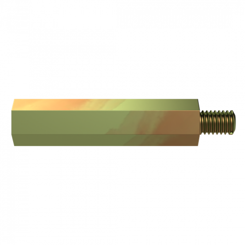 ABB PS811456 Distanzbolzen SW9 M6-M6 L45 Typ 2