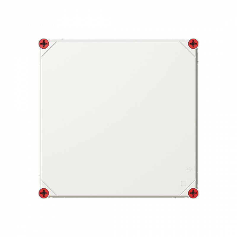 ABB VF33HO-N Leer-Gehäuse 320x320 grau Deckel undurchsichtig alle Seiten offen