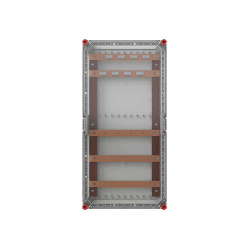 ABB VB63VT-Z160/3 NH00-Leistengehäuse VMS63V für 4x InLine II NH00-100 auf Sammelschiene 100mm 400A 5P