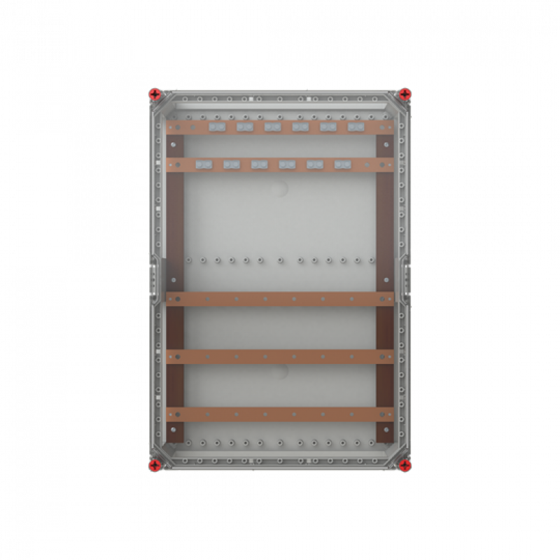 ABB VB64VT-Z160/3 NH00-Leistengehäuse VMS64V für 6x InLine II NH00-100 auf Sammelschiene 100mm 400A 5P