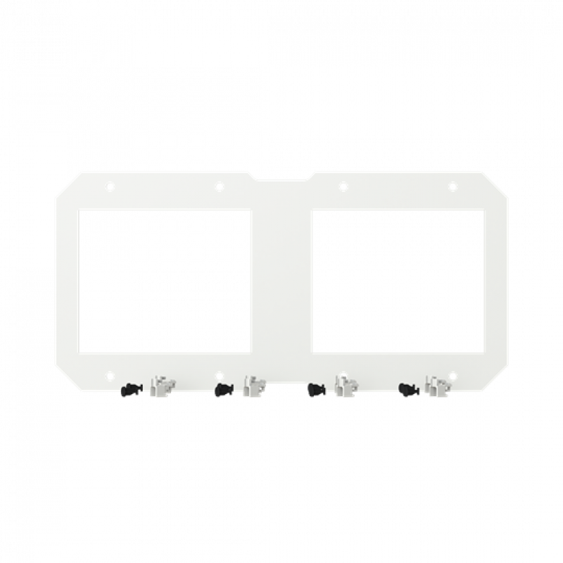 ABB VA-CP63H-XLP00 Abdeckplatte VMS63H für 2x2xNH00/2x8xE18/2x5xE27/2x4xE33