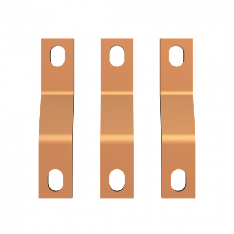 ABB VL64V-630P Cu-Verbindung für 1 x OT630 und NH3 Unterteil 30x10mm 3 Stück = 1 Set