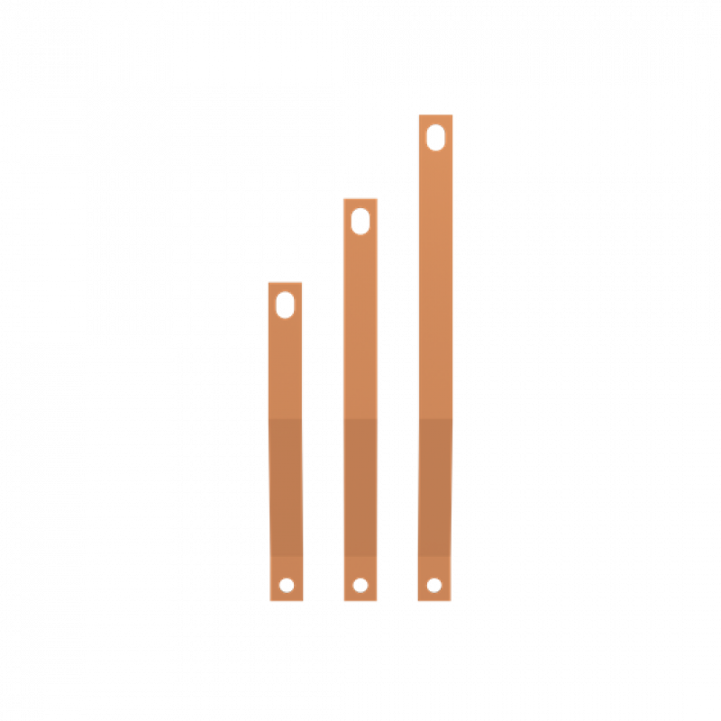 ABB VC43V-SH160-P Cu-Verbindung OFAZ00 VMS43V L1-L3 oben/unten LF