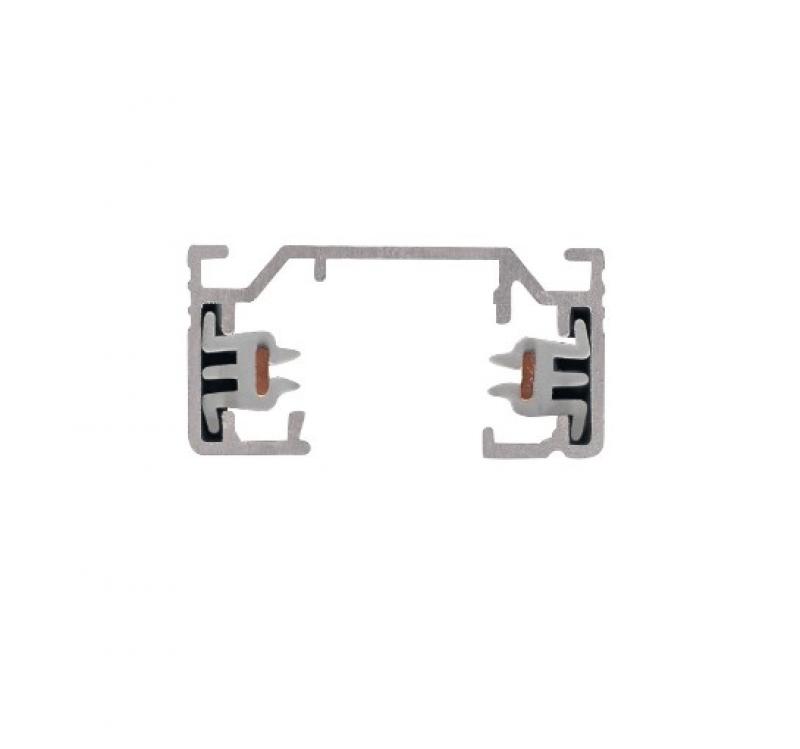 SLV 143022 1-Phasen Hochvoltschiene, Aufbauversion, silbergrau, 2m,