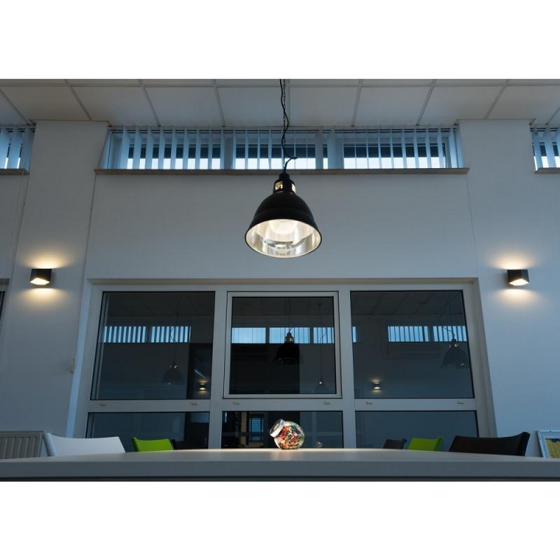 SLV 165359 PARA 380 Reflektorleuchte, schwarz, E27, max. 260W 2 Packstücke!