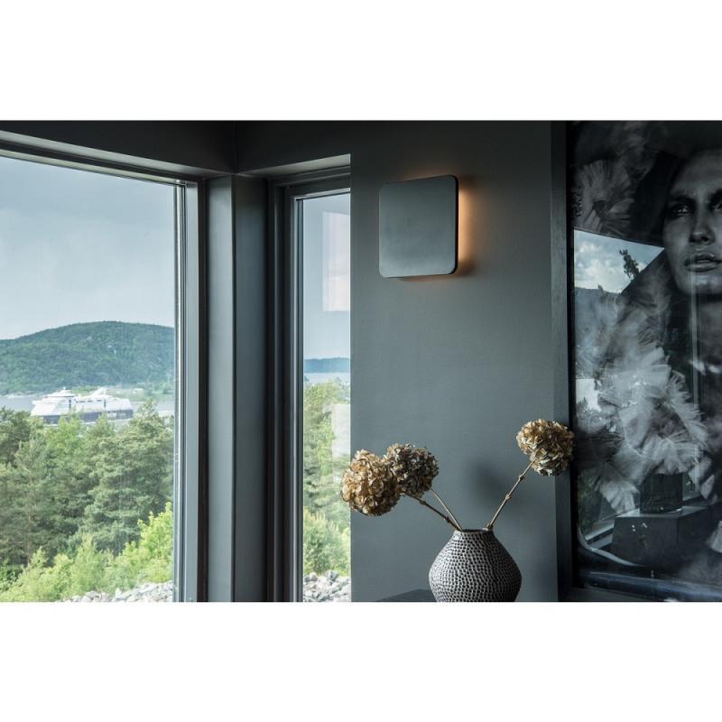 SLV 148019 PLASTRA SQUARE Wandleuchte, eckig, weisser Gips, 48 LED, 3000K