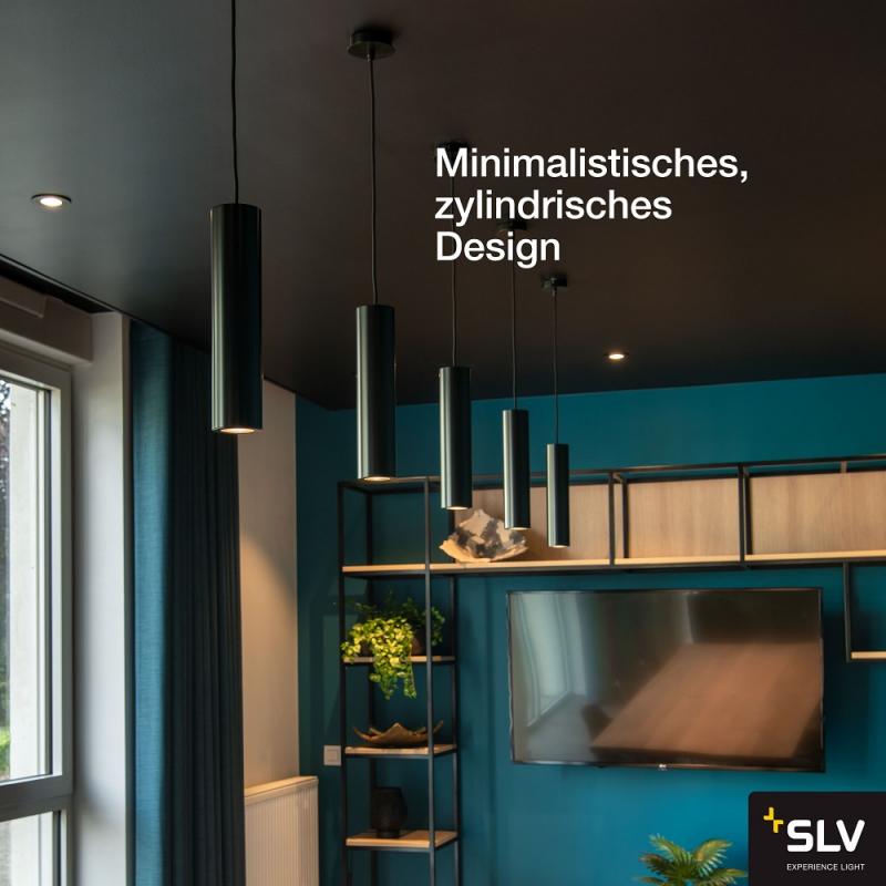 SLV 151850 ENOLA_B Pendelleuchte GU10 schwarz  A++