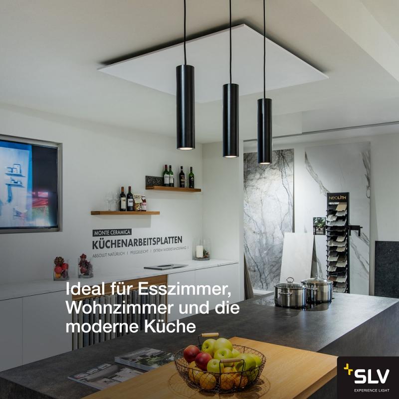 SLV 151850 ENOLA_B Pendelleuchte GU10 schwarz  A++