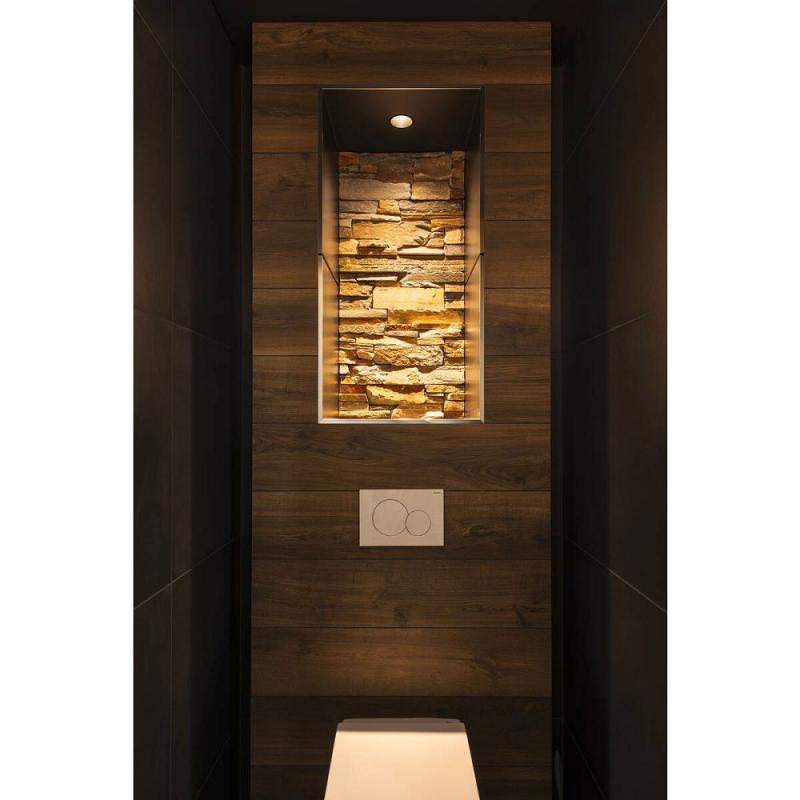 SLV HORN Deckeneinbaustrahler in mattschwarz blendreduziert 113160