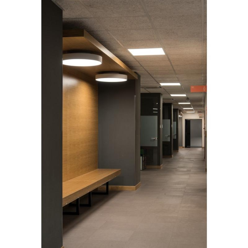 SLV 135124 MEDO 60 LED Deckenleuchte 6W 3000K silbergrau