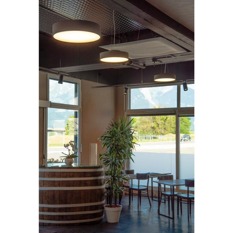 SLV 135124 MEDO 60 LED Deckenleuchte 6W 3000K silbergrau