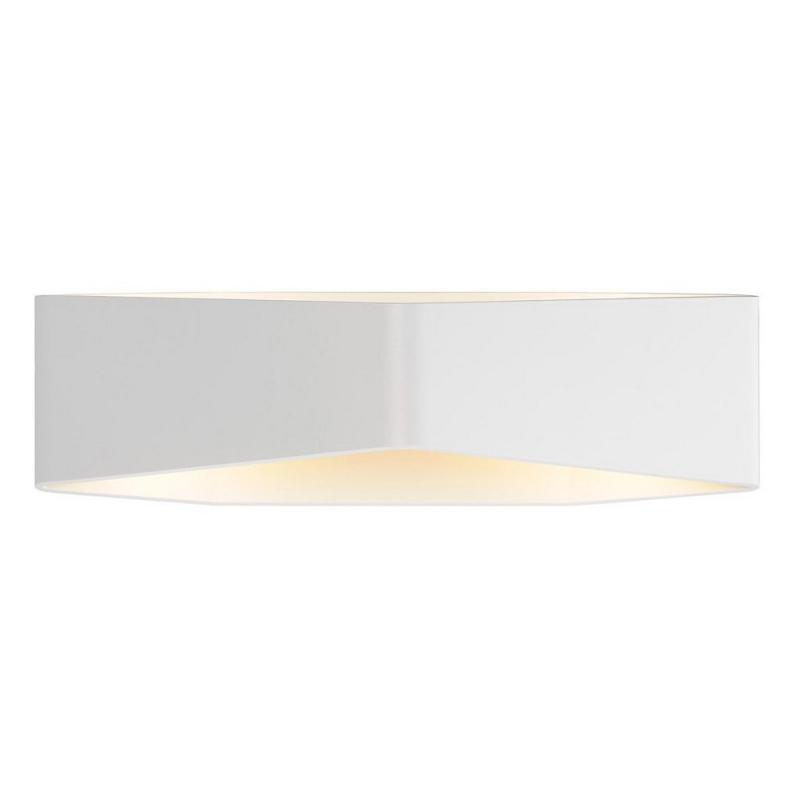 Extravaganter Blickfang an der Wand futuristisches Design SLV 151741 BIG CARISO LED Wandleuchte in weiß