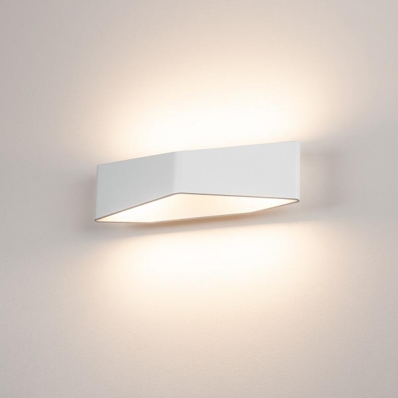 Extravaganter Blickfang an der Wand futuristisches Design SLV 151741 BIG CARISO LED Wandleuchte in weiß