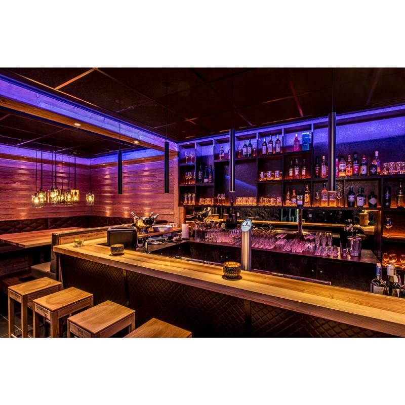 SLV 158400 HELIA 60, Pendelleuchte, LED, 3000K, rund, schwarz, flache Rosette zum Einbau, 7,5W