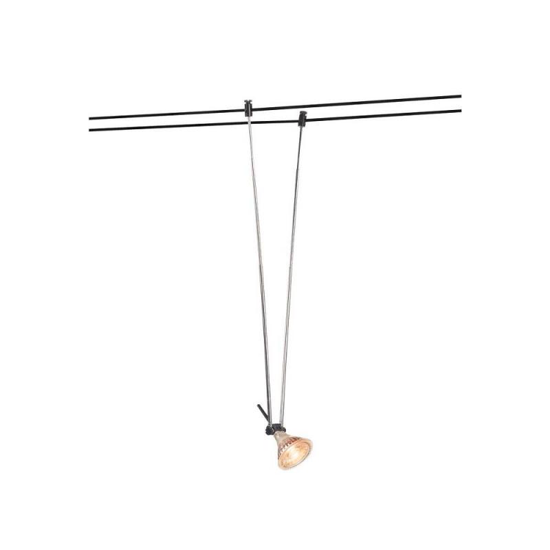 SLV 139080 TELESKOP Seilleuchte für TENSEO Niedervolt-Seilsystem schwarz